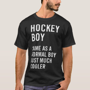 Hockey Boy Definition Funny T-Shirt