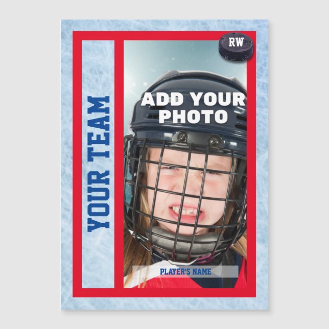Hockey Card Souvenir (Front)