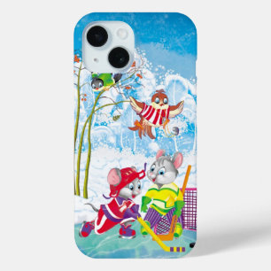 hockey iPhone 15 case