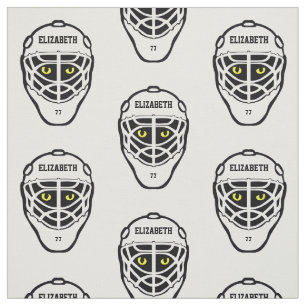 Hockey Cat Eyes Helmet Fabric