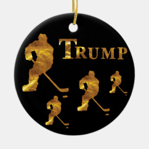 Hockey      ceramic ornament