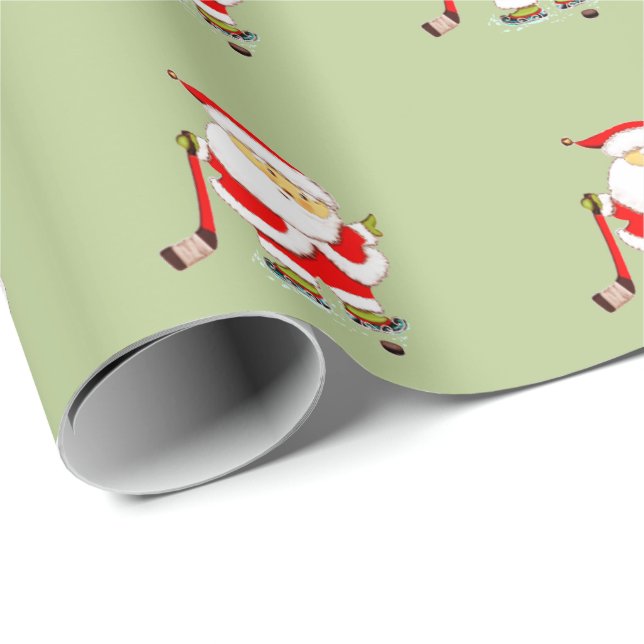 Hockey Christmas gift ideas Wrapping Paper (Roll Corner)