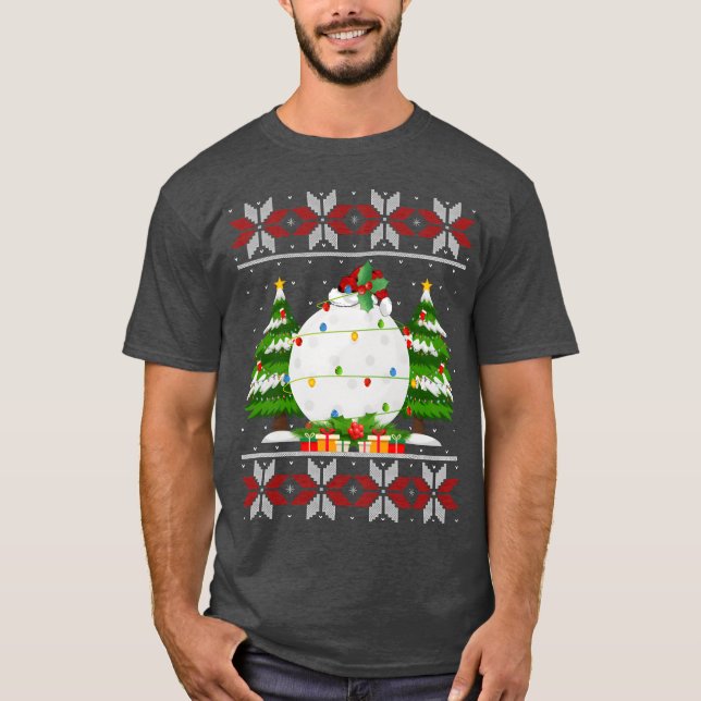 Hockey Christmas girl T-Shirt (Front)