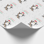 Hockey Christmas Penguin Wrapping Paper<br><div class="desc">Wrap up their Christmas gifts with some hockey penguin wrapping paper.</div>