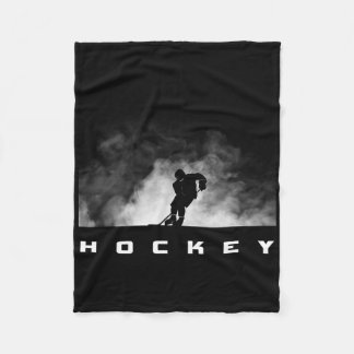 Hockey Clothing For Hockey Players Or Fans - Uni A Fleece Blanket