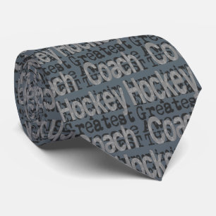 Hockey Coach Extraordinaire Tie