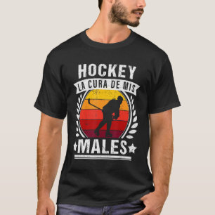Hockey Coach Goalkeeper Hockey Mum Dad Puck Sports T-Shirt