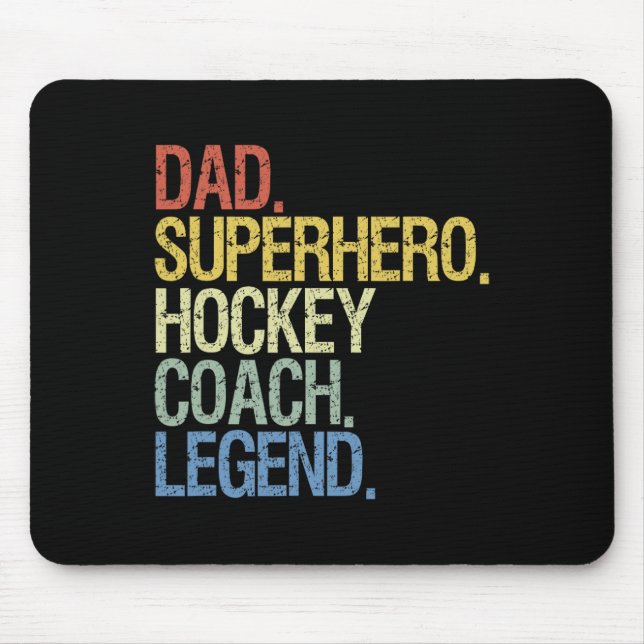 hockey coach  Ice Hockey Player Gift  3 Mouse Pad (Front)