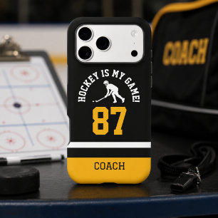 Hockey Coach Jersey Number Design