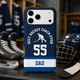 Hockey Coach Jersey Number Design