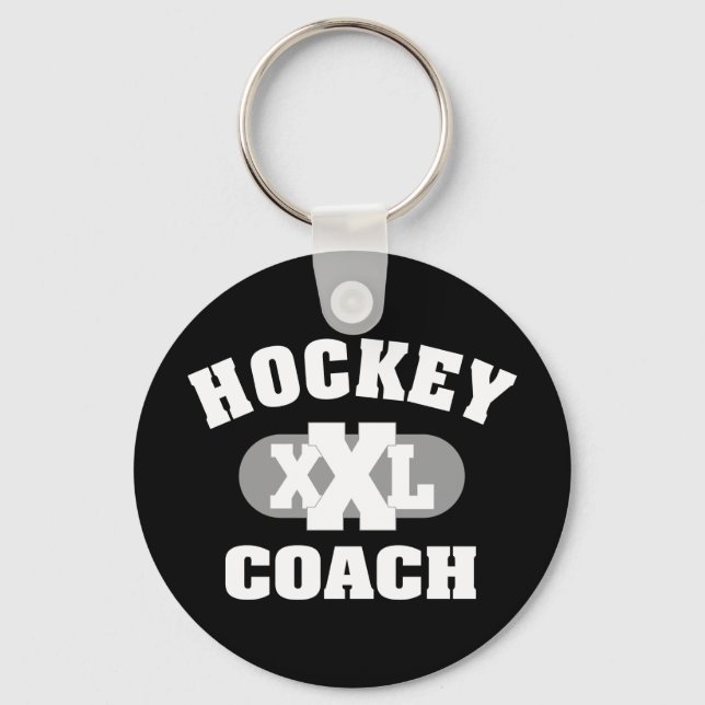 Hockey Coach Key Ring (Front)