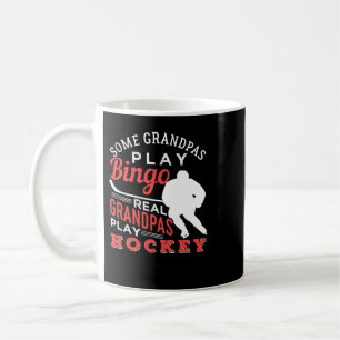 Hockey Cool Hockey Playing Grandpa 367 player Coffee Mug