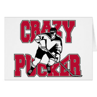 Hockey Crazy Pucker