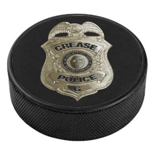 Hockey Crease Police Puck