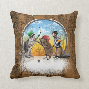 Hockey Critter Classic Cushion