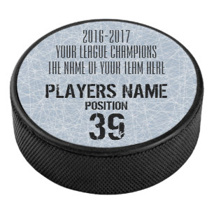 Hockey Customisable Trophy Puck