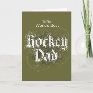 Hockey Dad Card