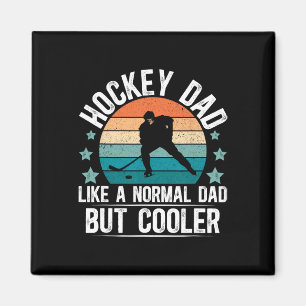 Hockey Dad Definition Ice Hockey Player Dad Hockey Magnet