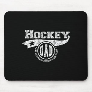 Hockey Dad Father's Day Gift Father Sport Men  Mouse Pad