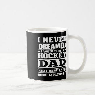 Hockey Dad Funny Dads Ice Hockey  Coffee Mug