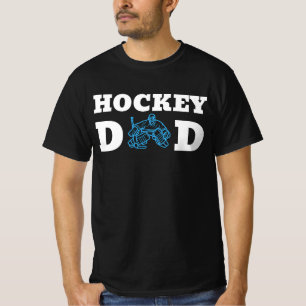 Hockey Dad Goalie Icehockey Dad Vater Papa Daddy T-Shirt