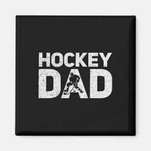 Hockey Dad Hockey Player Father’s Day Hockey Lover Magnet