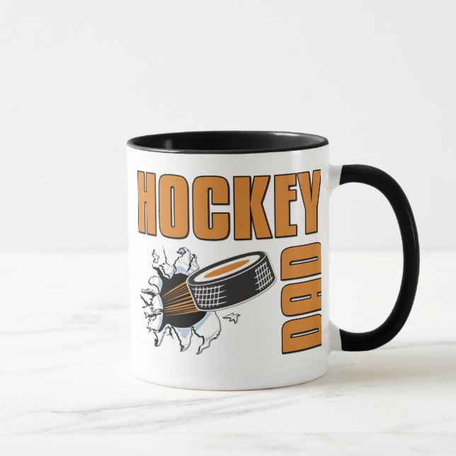 Hockey Dad Mug (Right)