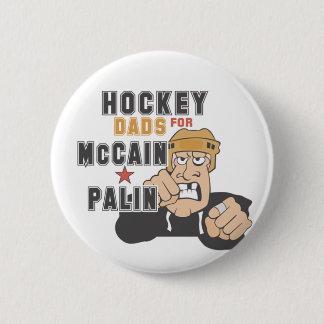 Hockey Dads for McCain Palin Buttons