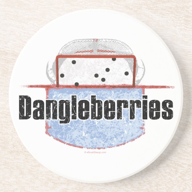 Hockey Dangleberries Coaster (Front)
