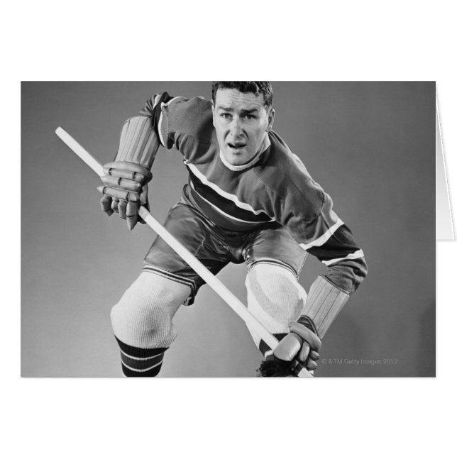 Hockey Defenseman (Front Horizontal)