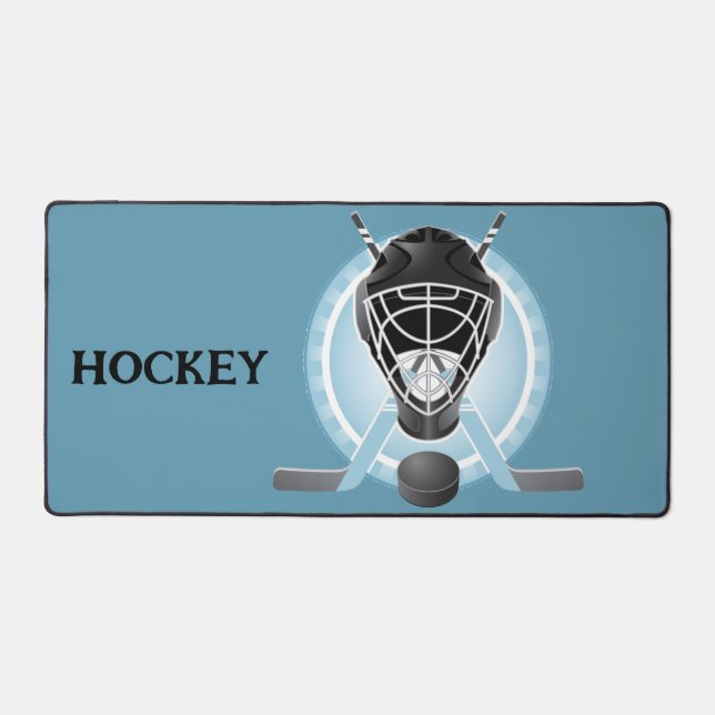 Hockey Design Desk Mat (Front)