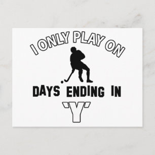 Hockey Designs Postcard