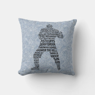 Hockey Enforcer Pillow