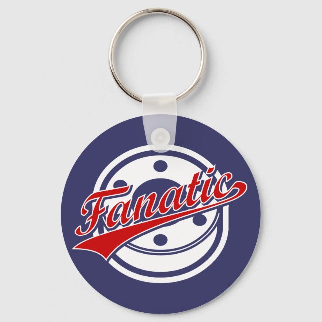 Hockey Fanatic Key Ring (Front)