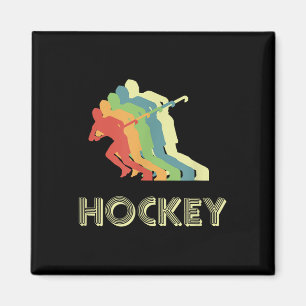 Hockey Field Hockey Player Or Hockey Player  Magnet