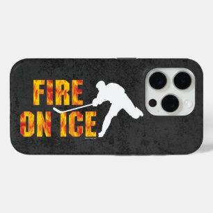 Hockey Fire On Ice Case-Mate iPhone Case