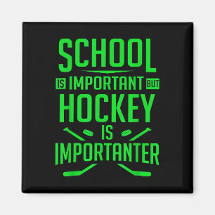 Hockey For Boys 8-12 Kids Hockey Player Magnet