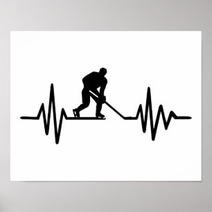 Hockey frequency poster