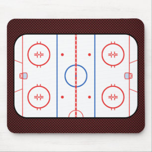 Hockey Game Companion Autograph Ready Mouse Pad
