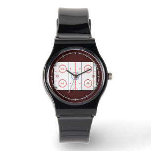 Hockey Game Companion Rink Diagram Watch