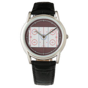 Hockey Game Companion Rink Diagram Watch