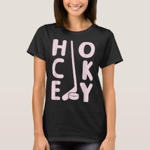 Hockey Girl Ice Hockey Player Ice Hockey Women T-Shirt
