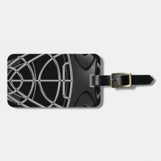 Hockey Goalie Helmet Luggage Tag