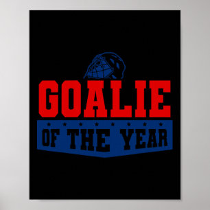 Hockey Goalie Helmet Sports Award Look (1) Poster