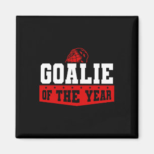 Hockey Goalie Helmet Sports Award Look  Magnet
