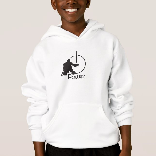 Hockey Goalie Hoodie (Front)