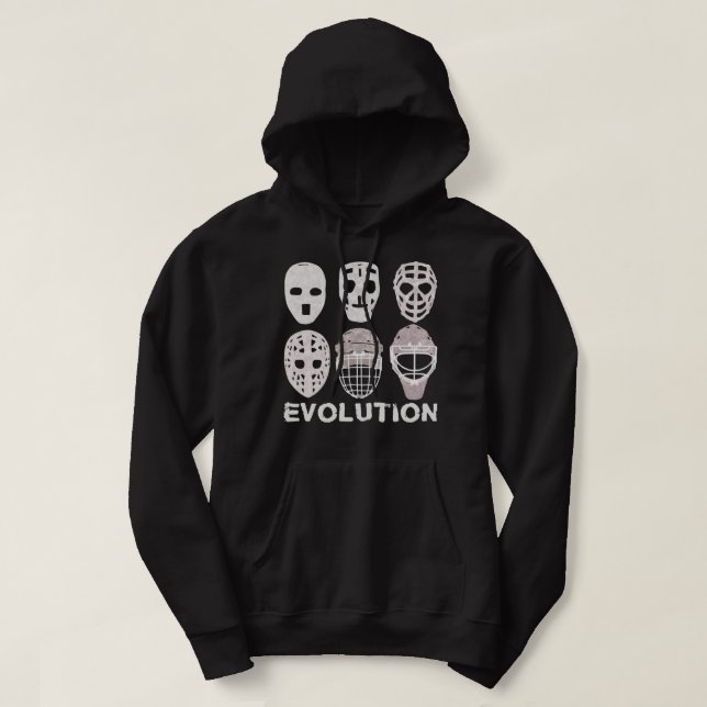 Hockey Goalie Mask Evolution Classic T Shirt (Design Front)