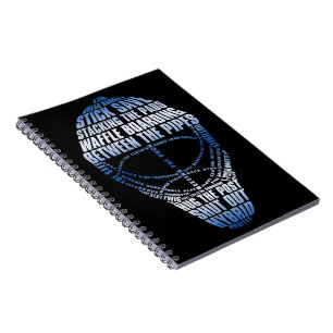 Hockey Goalie Mask Notebook