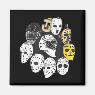 Hockey Goalie Masks Vintage Heritage Evolution  Magnet