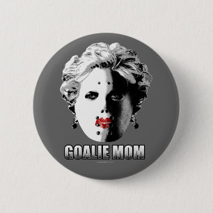 Hockey Goalie Mum 6 Cm Round Badge